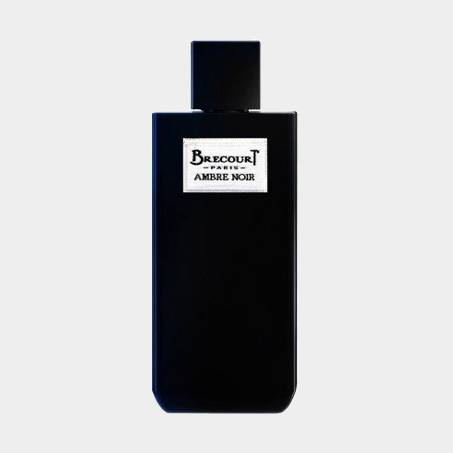 Brecourt Ambre Noir Sample is a sleek black bottle with a minimalistic design, showcasing the elegant branding of the Parisian fragrance house. The sample offers a rich, warm scent, perfect for exploring luxurious aromas.