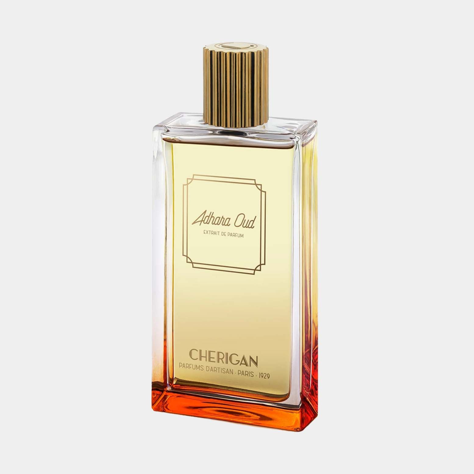 The perfume Chergan Adhara Oud.