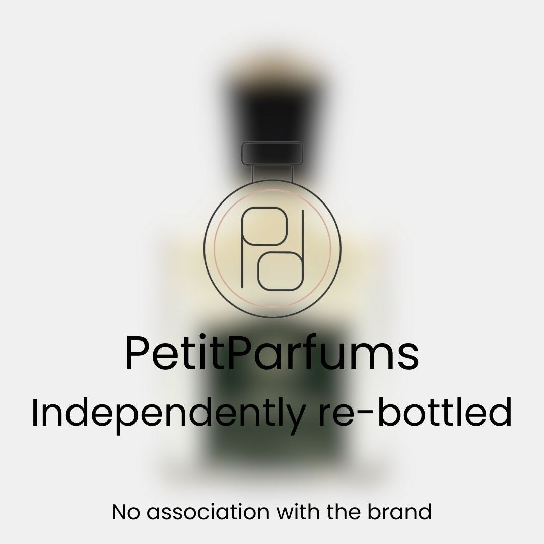 Bois du Portugal Sample by PetitParfums, featuring a re-bottled fragrance in a sleek bottle. The image emphasizes the scent's elegance with blurred branding.