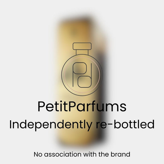 Sample of 1 Million Elixir Parfum Intense, re-bottled by PetitParfums. The bottle features a sleek design, emphasizing its luxury and allure.