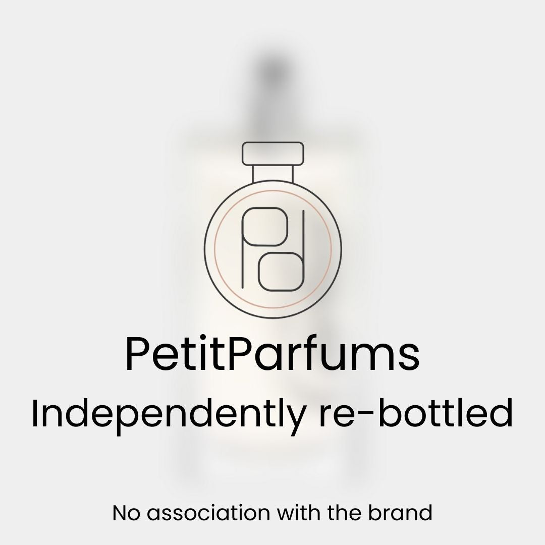 Declaration EDT Sample by PetitParfums, featuring a minimalist design with a re-bottled label, indicating no association with the brand.