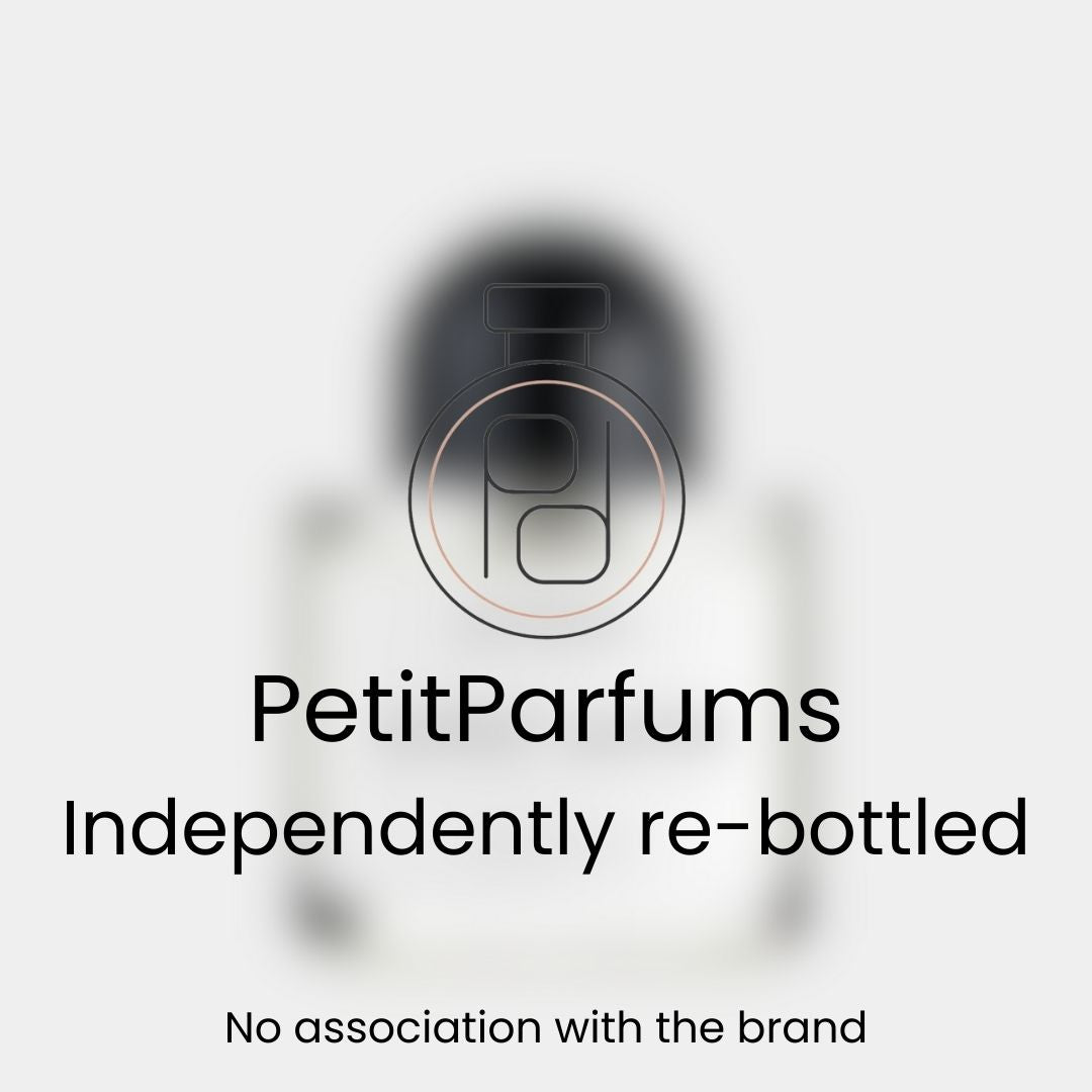 Gypsy Water Sample from PetitParfums, independently re-bottled, featuring a sleek glass bottle with a black cap.