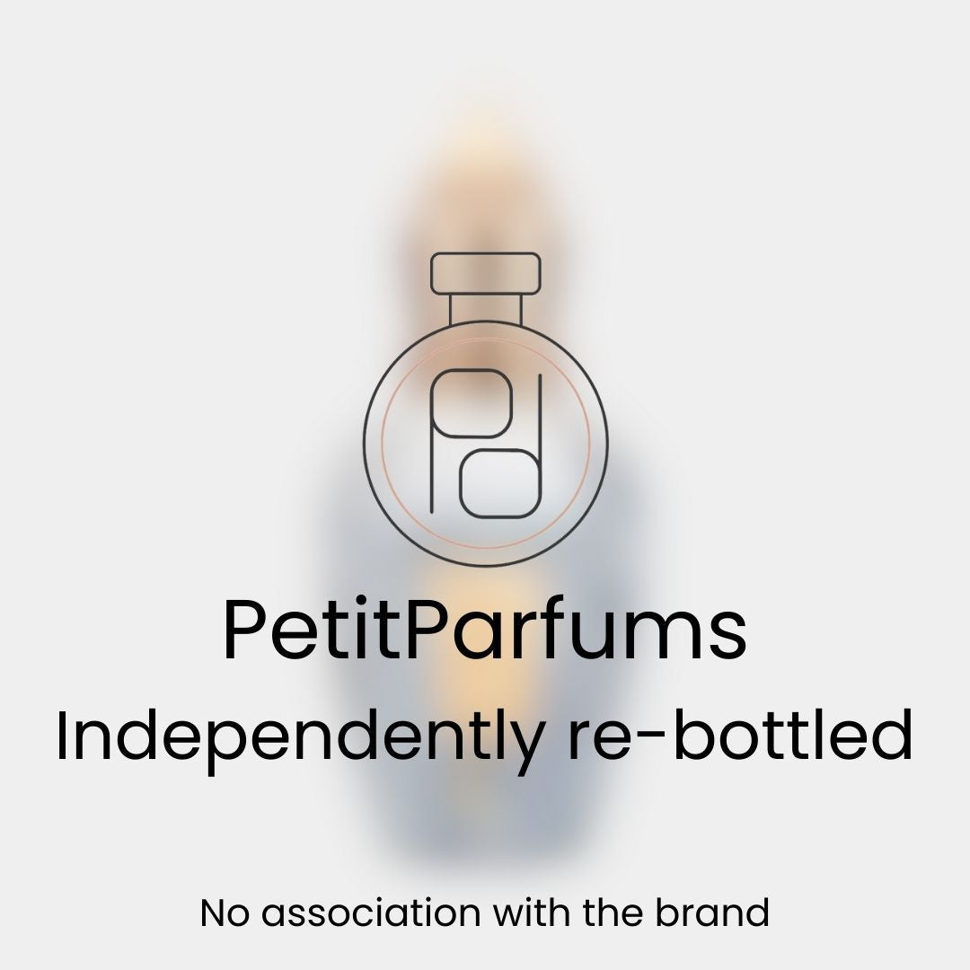 Shooting Stars Apollonia Sample by PetitParfums, presented in an elegantly shaped bottle with a minimalist design, indicating independent re-bottling.