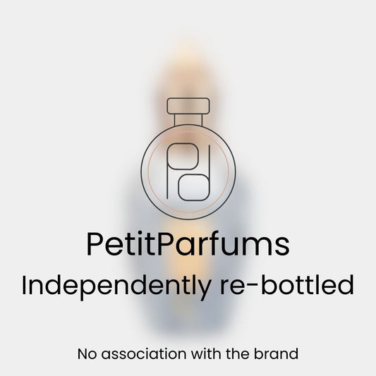 Shooting Stars Apollonia Sample by PetitParfums, presented in an elegantly shaped bottle with a minimalist design, indicating independent re-bottling.