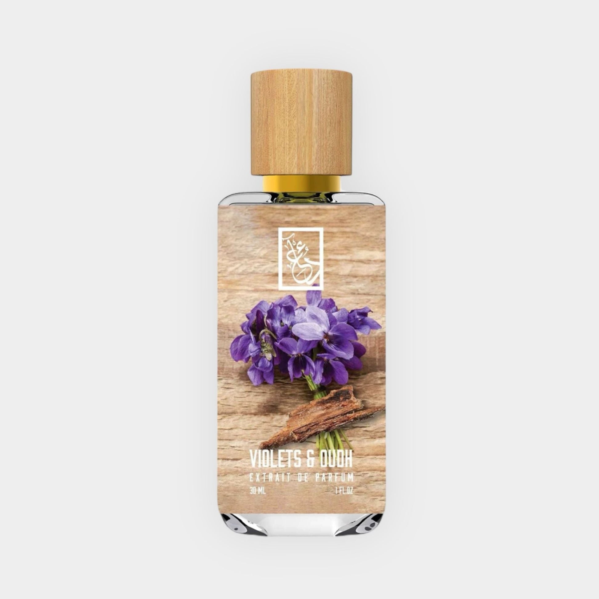 The perfume Dua Violets & Oudh.